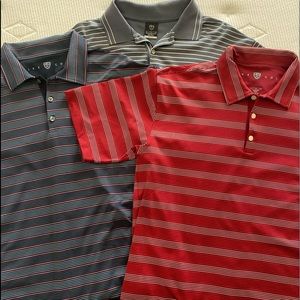 NIKE (3) Golf Shirts EUC Lot DriFit